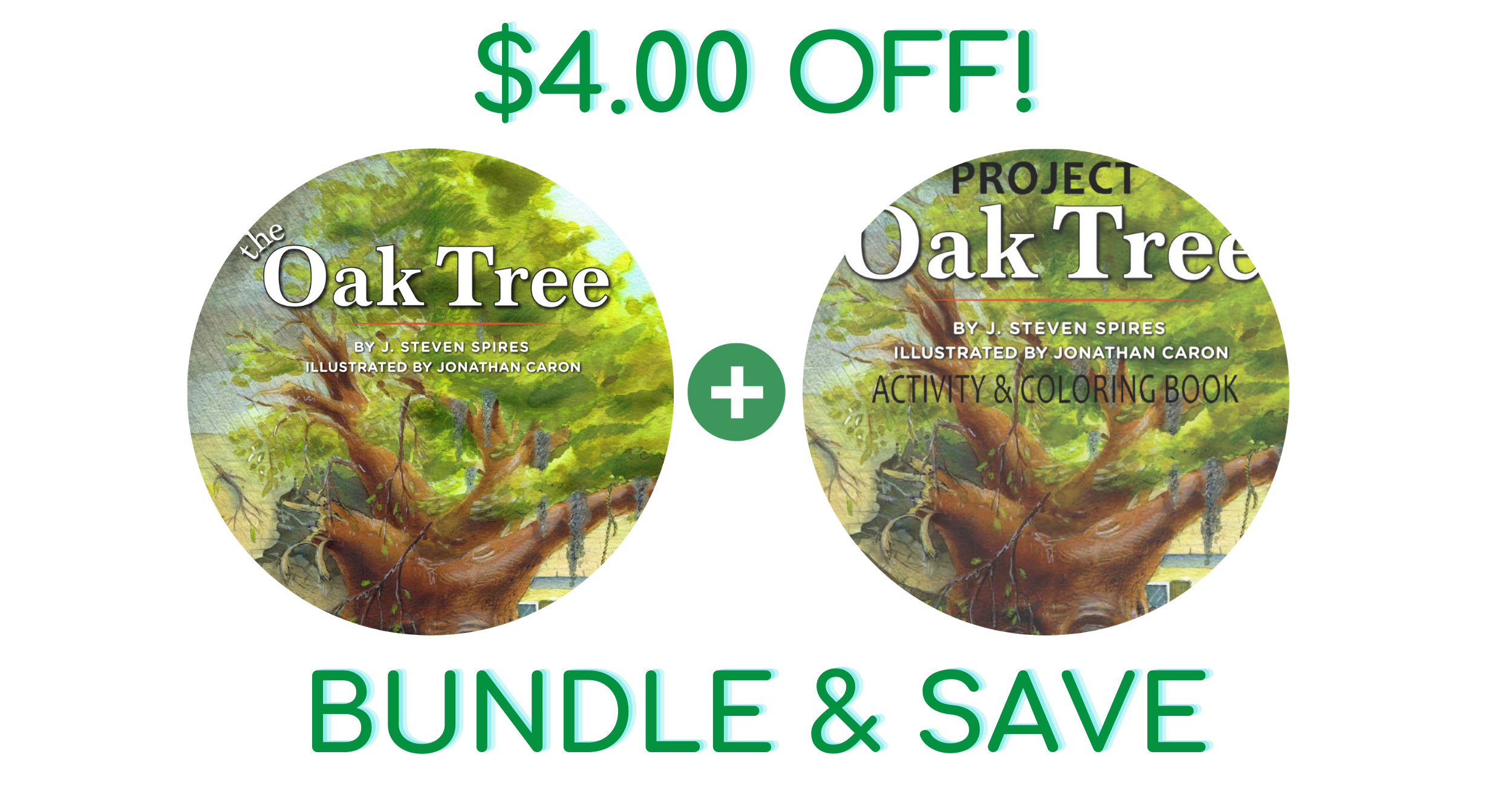 The Oak Tree Storybook + Coloring Book Bundle