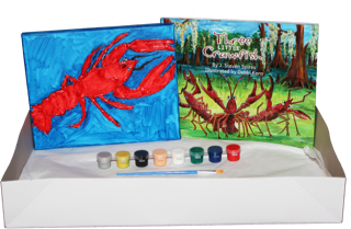 Three Little Crawfish Painting Kit